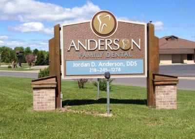 outdoor signs for Anderson Family Dental